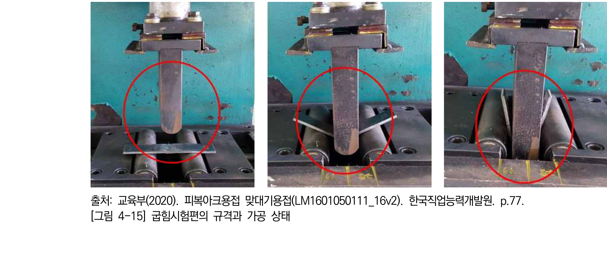 작업 순서를 판단하기 위한 NCS 작업 장면